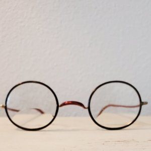 1920s Antique bronze bifocalsl eyeglasses